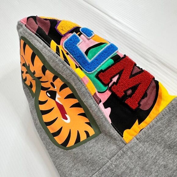 Bape Shark Full Zip Hoodie Gray Multicolor Camo WGM Tiger Japan M/L Nigo Harajuk - Picture 7 of 16